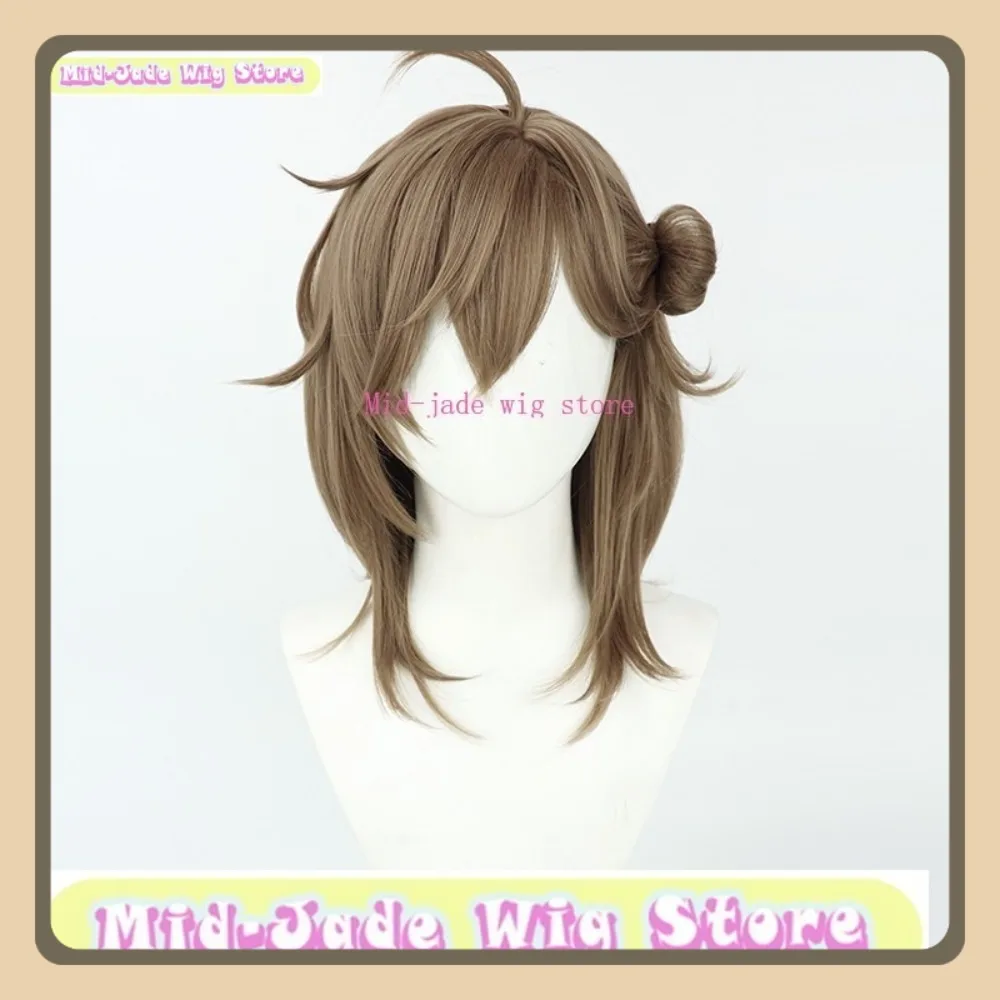Mid-Jade Perücke Kanae Neues Outfit Cosplay Perücke Anime Spiel Rollenspiel Halloween Party Kostüm Requisiten Kunsthaar Halloween Perücke