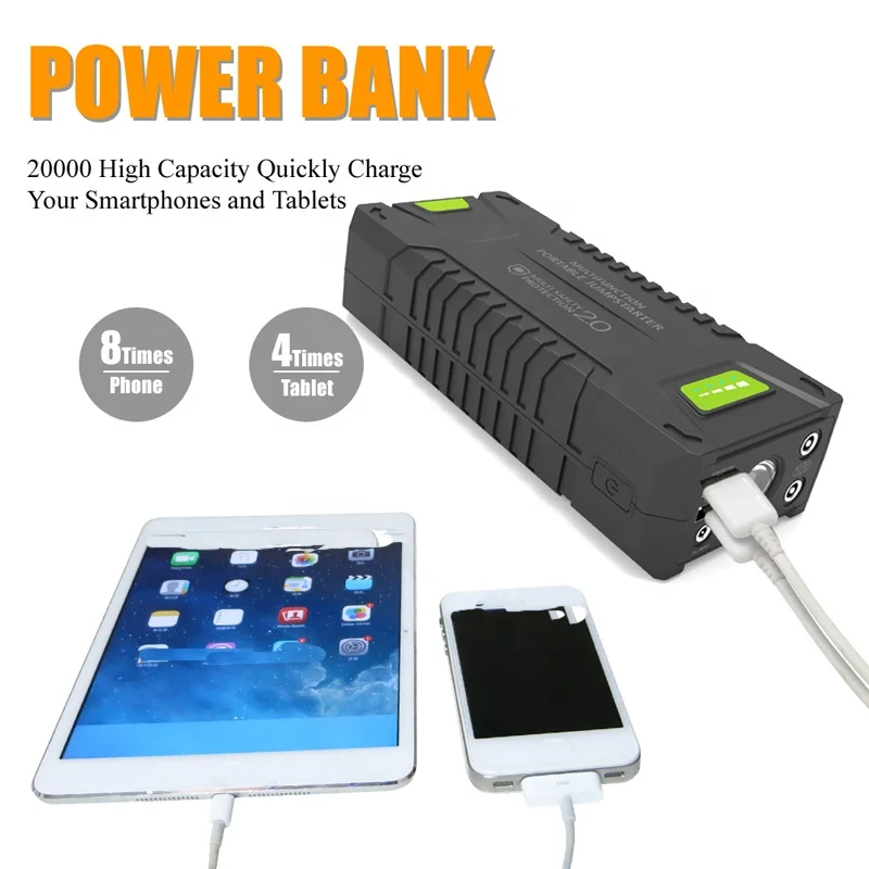 Powerful Box 72WH 20000 Lithium Battery Output Outdoor Portable Camping Automobile Charging Phone Power Station Generator