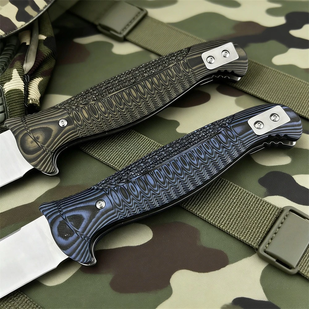 Coltello tascabile pieghevole per il tempo libero all'aperto Trekking Barbecue Autodifesa Caccia Pesca Attrezzatura essenziale portatile Strumento di utilità