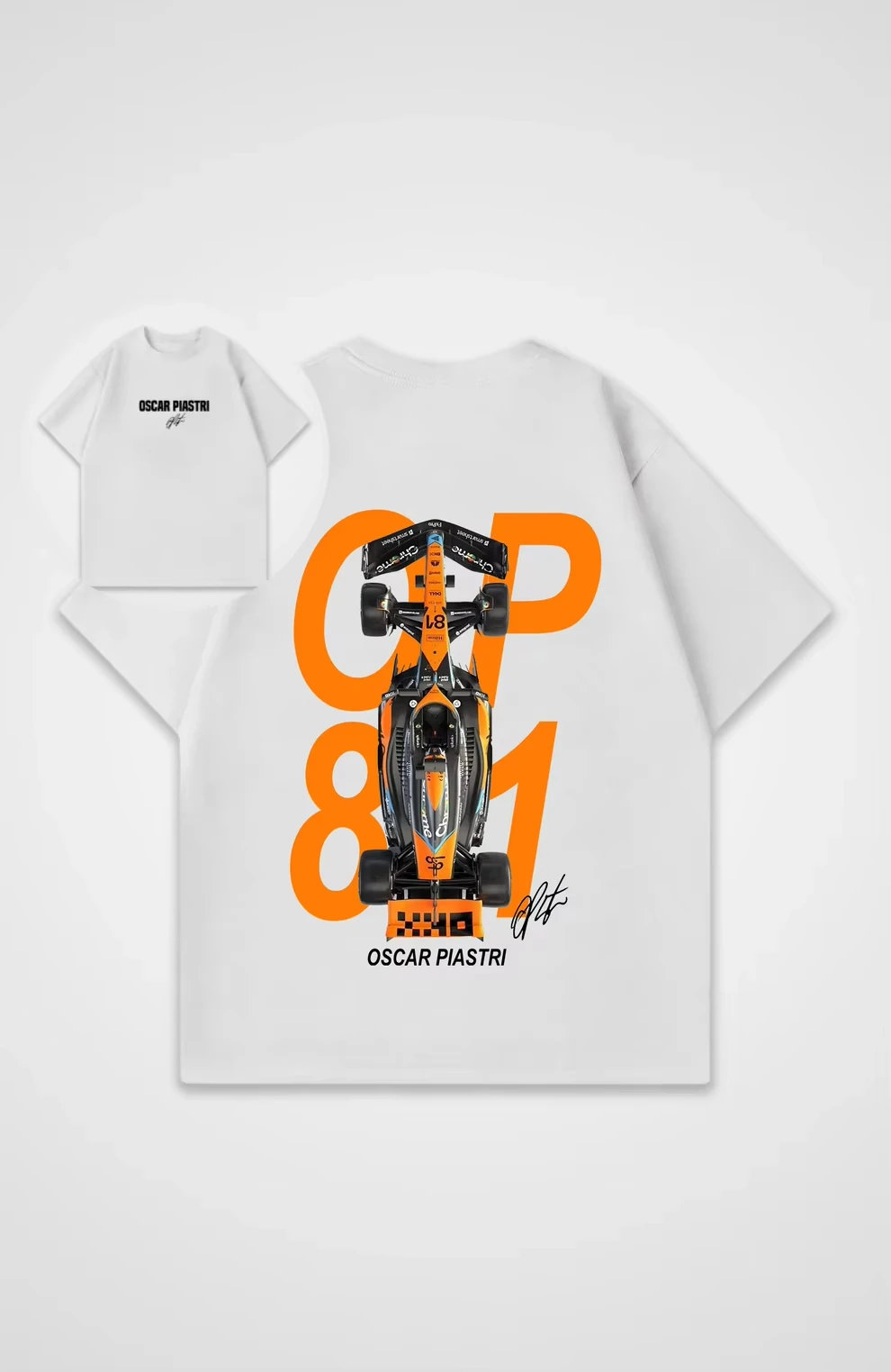 

2025: последняя рубашка Oscar Piastri Yangzed, футболка Y2K, большие размеры, повседневная хлопковая мужская и женская футболка с короткими рукавами и принтом