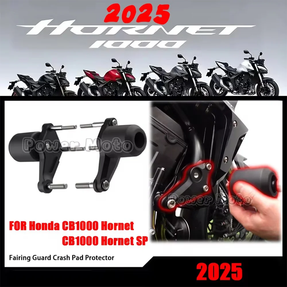 

CB1000 For Honda CB1000 Hornet /SP 2025 Motorcycle Falling Protection Engine Frame Slider Fairing Guard Crash Pad Side Protector