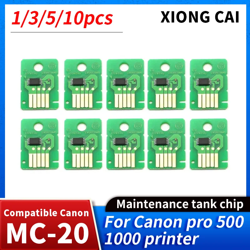 MC-20 maintenance chip for Canon Pro 500 Pro 1000 ImagePROGRAF Pro-1000 ImagePROGRAF Pro 500Printer MC 20 waste ink tank chip