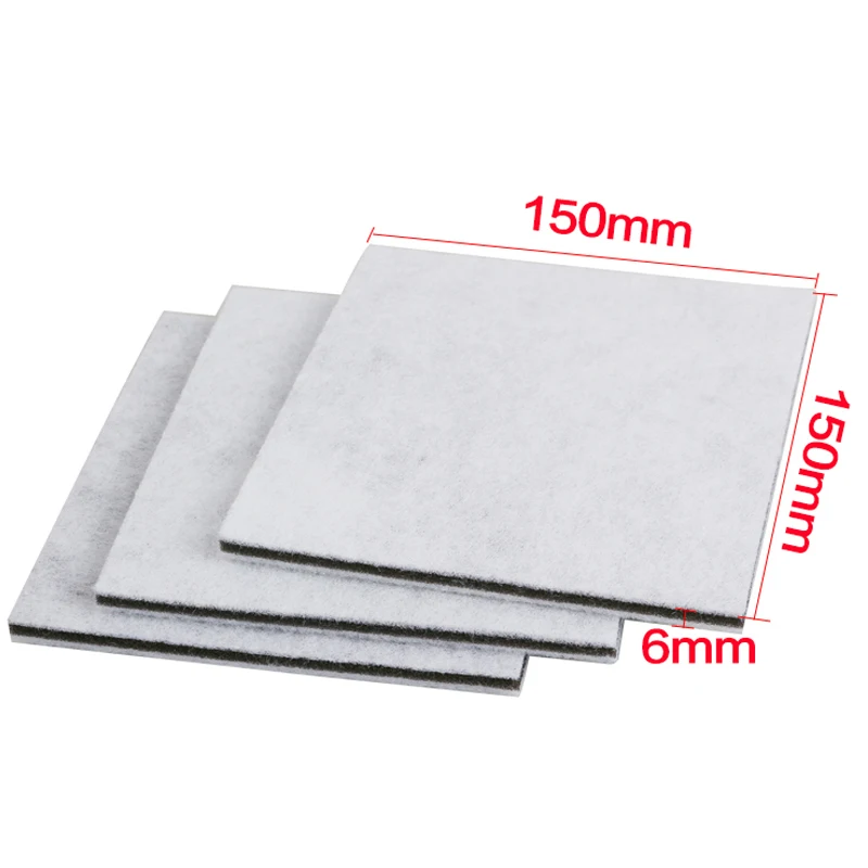 HEPAフィルターh12 h13 4パーツ,掃除機用綿ダストフィルター,交換部品