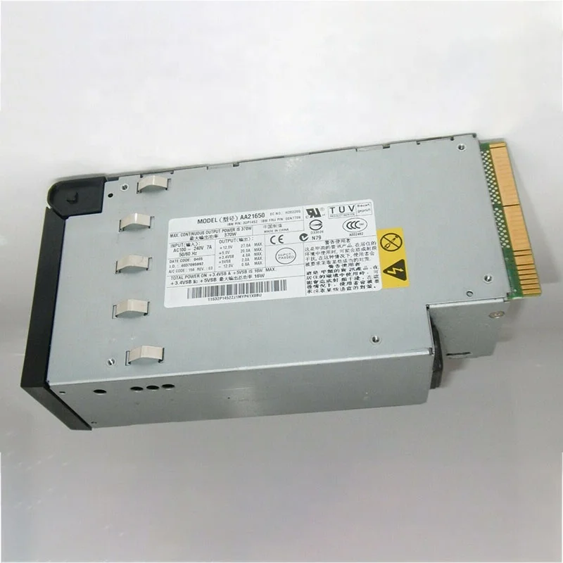 AA21650 370W 00N7708 32P1452 Original For IBM X360 Server Power Supply High Quality Fully Tested Fast Ship