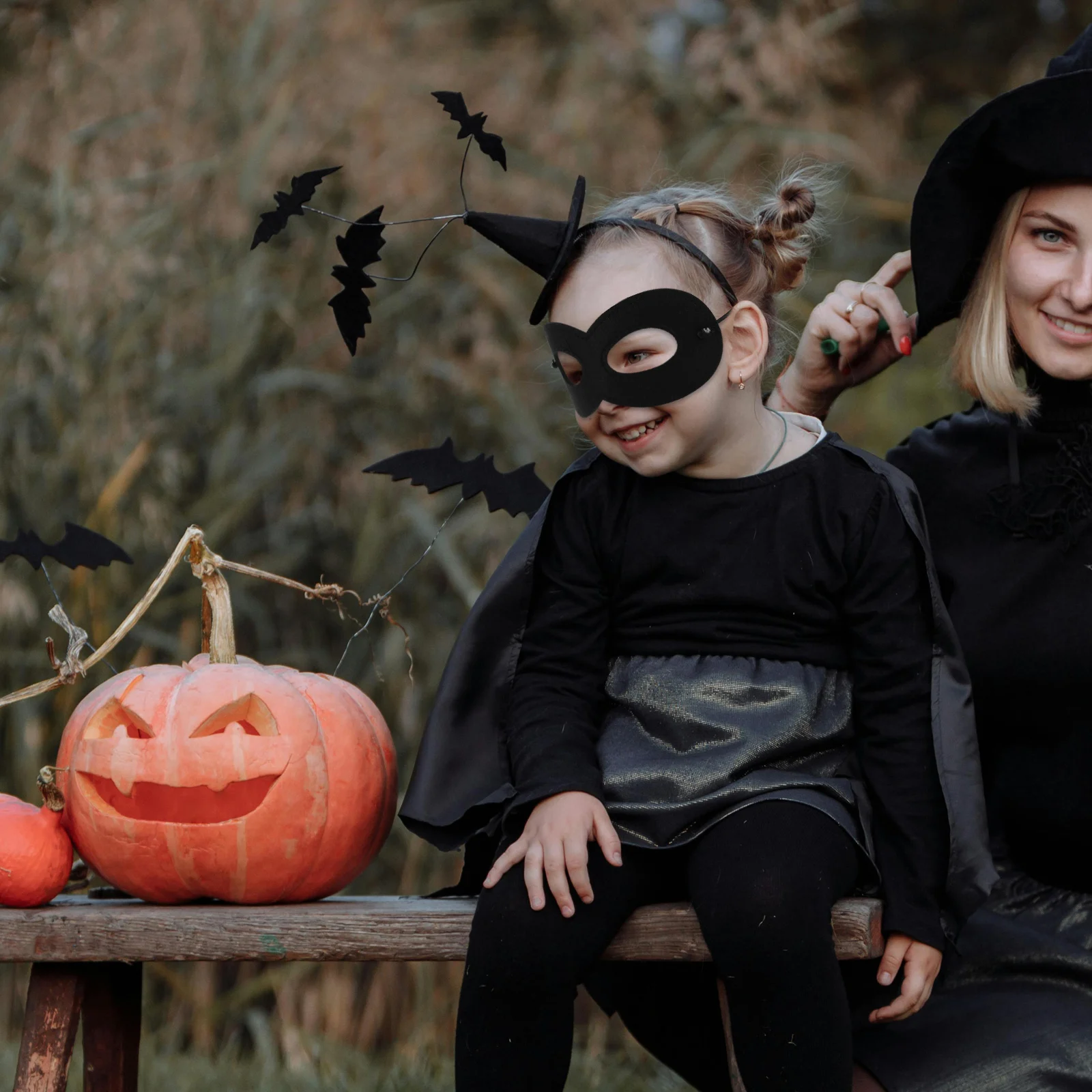 

10 Pcs Mysterious Eye Mask Birthday Party Blindfold Felt Cost-effective Supplies