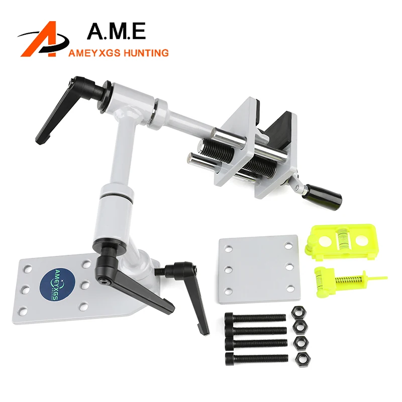 

1 Set Recurve Compound Bow Adjustment Tool Bow Vise Metal Fixed Bracket Stand Multi-angle Regulator Equipment Archery Hunting