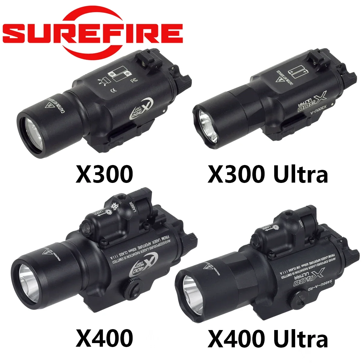 SureFire X300-X400 Ultra – Linterna táctica interruptor remoto dual - imagen 2