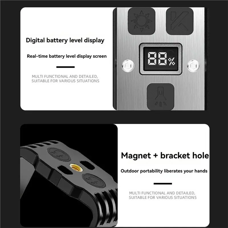 AB11-Multi-Function Work Light Rechargeable Flashlights