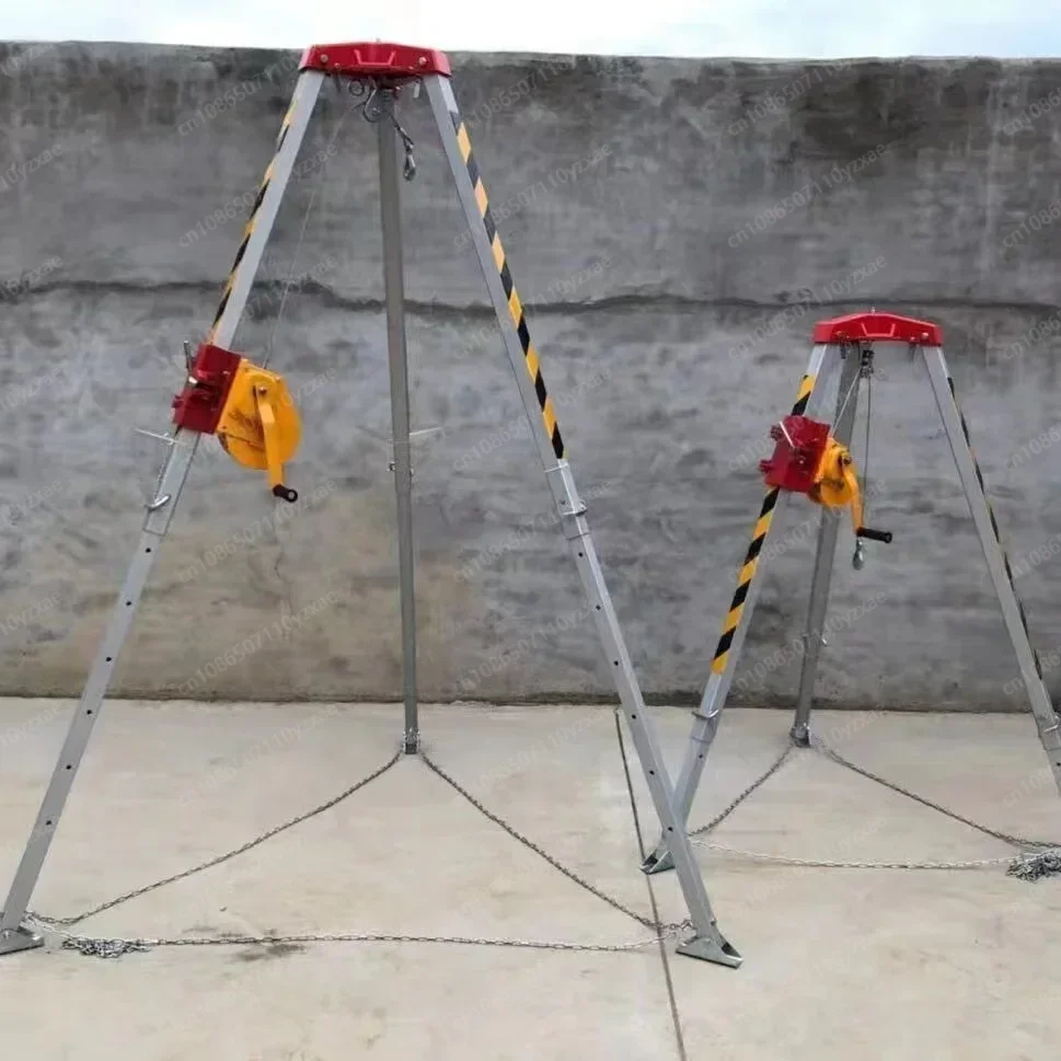 rescue tripod confined space fallen protection safety rescue tripods with hand winch