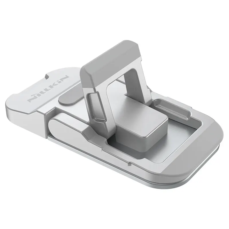 Ultra Light Aluminum Laptop Stand, NILLKIN 3-Angle Ergonomic Holder, Non-Marking Glue & Anti-Wobble Base, Heat Dissipation
