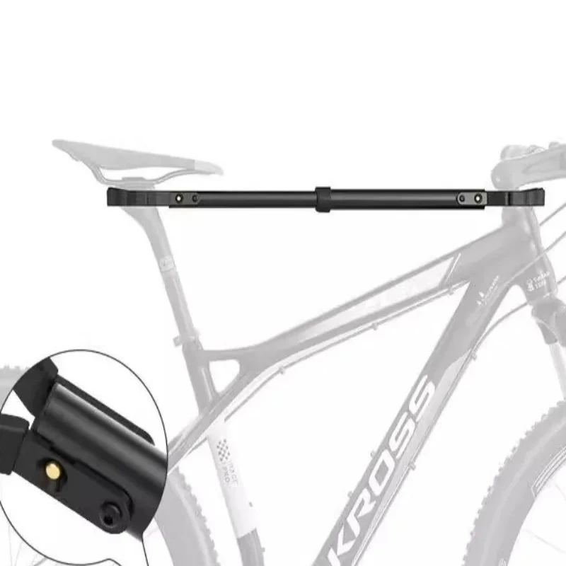

Bike Crossbar Adapter Thickened Alloy Steel Balance Bar Adjustable Length Crossbar Bicycle Handlebar Load-bearing Bicycle Parts