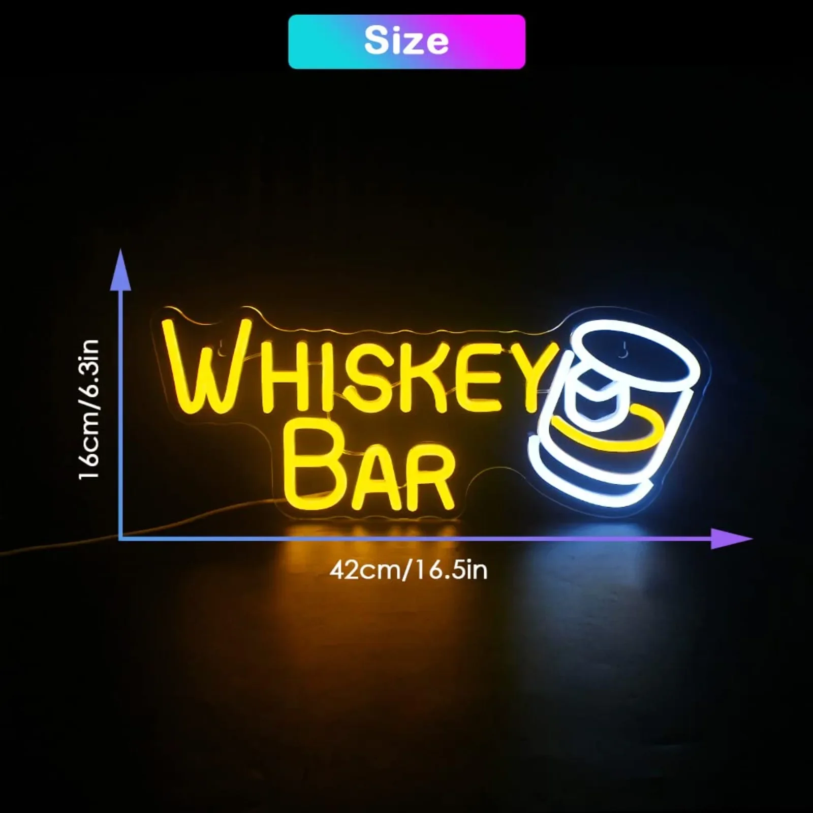 

LED neon signs for Wall decoration bars, suitable for family bar carts, restaurants, small bar clubs, and parties