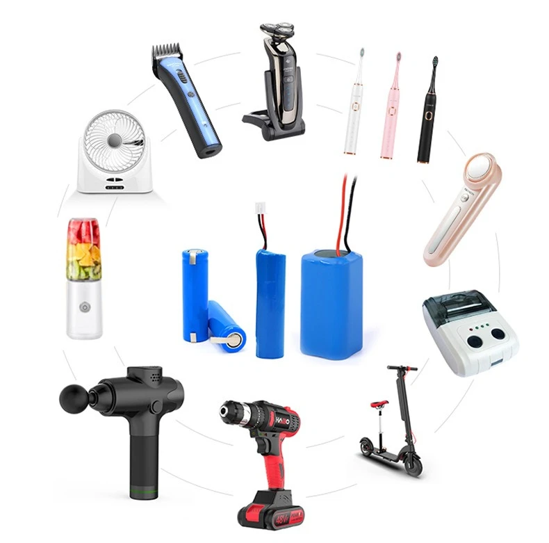 10440 3.7 فولت بطارية ليثيوم قابلة للشحن 320 مللي أمبير بطارية ليثيوم أيون مسطحة للأطفال فرشاة الأسنان الكهربائية مؤشر ليزر صغير