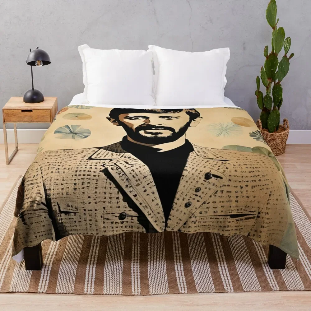

Ringo Starr Throw Blanket wednesday Loose decorative Sofa Throw Blankets
