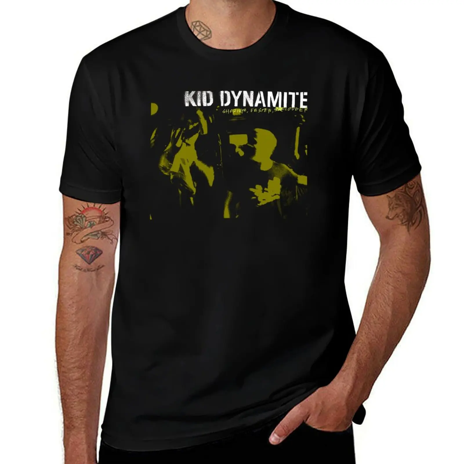 

Kid Dynamite T-Shirt Funny t-shirt plain anime clothes animal prinfor boys mens vintage t shirts
