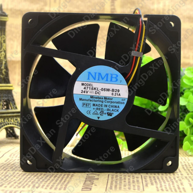 D 24V 0.21A 12CM Industrial Chassis Fan | For NMB 4715KL-05W-B29 1PCS