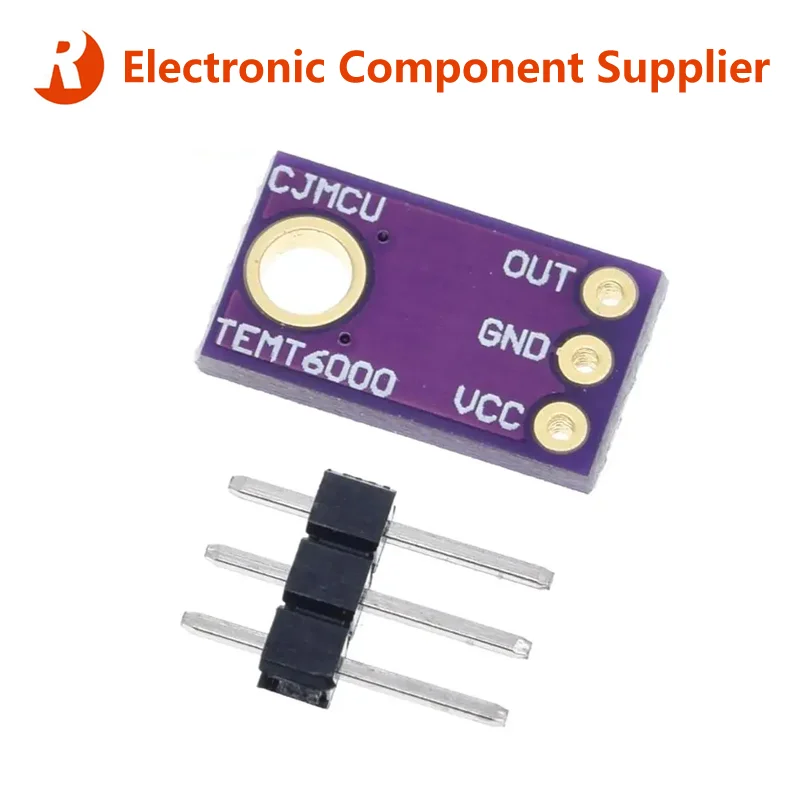 5Pcs TEMT6000 An Ambient Light Sensor Simulate the Light Intensity Module Visible Light Sensor Professional for aduino ORIGINAL