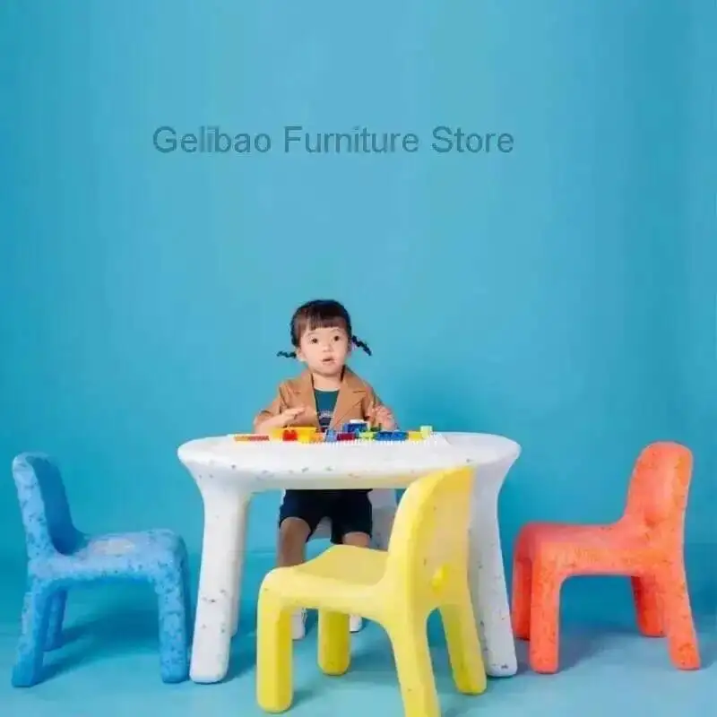 

Table Study Baby Kids Children's Game Preschool Chairs Desk Room Toddler Plastic Escritorio Infantil Children's Furniture Set