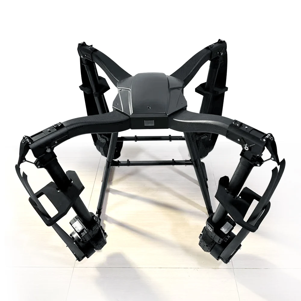 2024 New Agricultural drones frame 4 Axis structure spare parts equipped with carbon fiber tubes