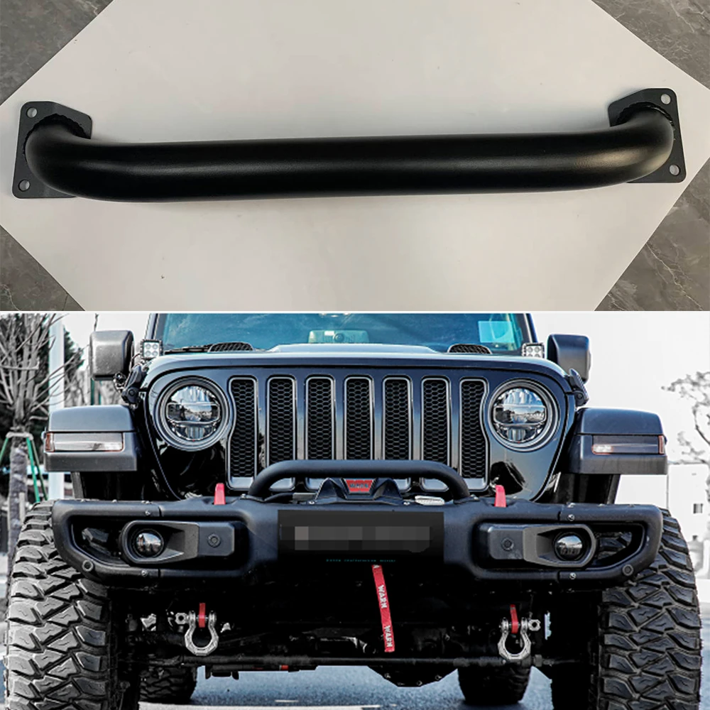 Steel 10th Anniversary Front Bumper Bull Bar For Jeep Wrangler JL 2018+ JL1049-2