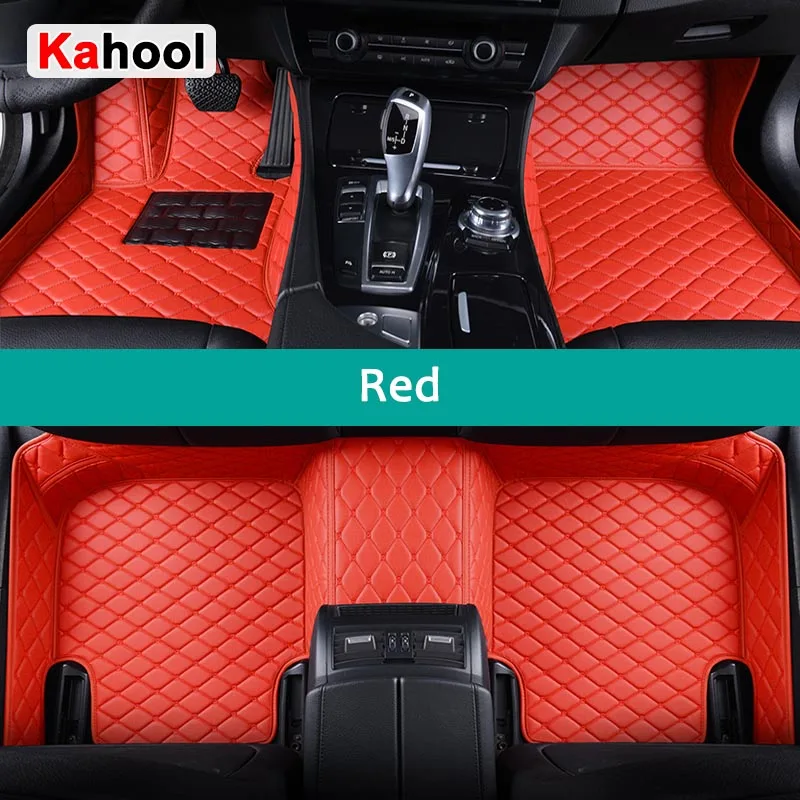 KAHOOL Custom Car Floor Mats For BMW 3er F30 G20 2013-2023 316-340 Auto Carpets Foot Coche Accessorie image 3