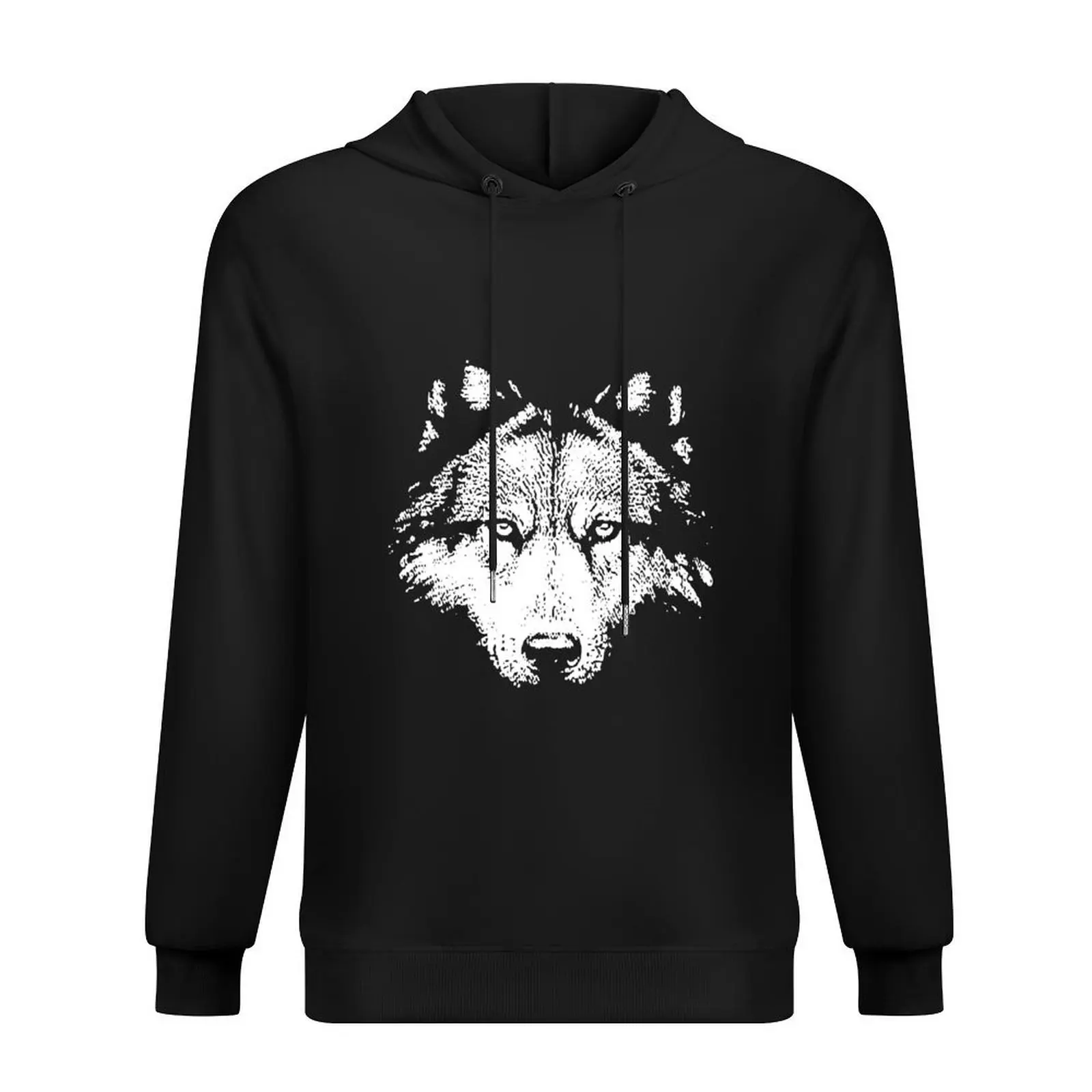 

Broken World _ Wolf white Hoodie men's clothes aesthetic clothing men's autumn clothes men's coat new in hoodies & sweat-shirt