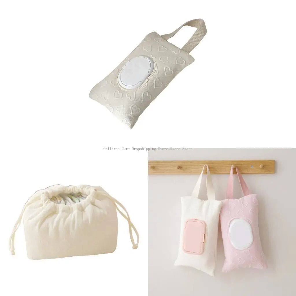 

Tissue Hold for Strollers Convenient Wipe Tissue Organizes Removable Diaper Bag