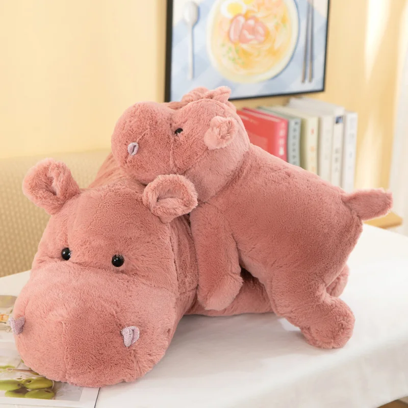 Hippopotamus Plush Toy Dolls Accompany Sleeping Dolls To Give Children Birthday Gifts