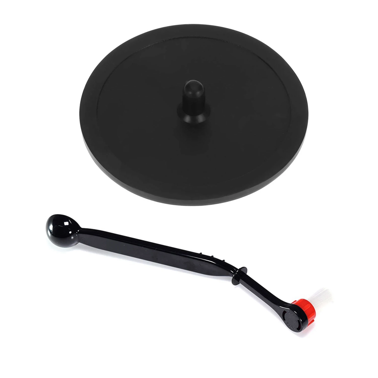 【Buy It Now】Blind Filter Backflush Disk Rubber Backwashing Gasket With 2 In 1 Nylon Espresso Coffee Grinder Brushes