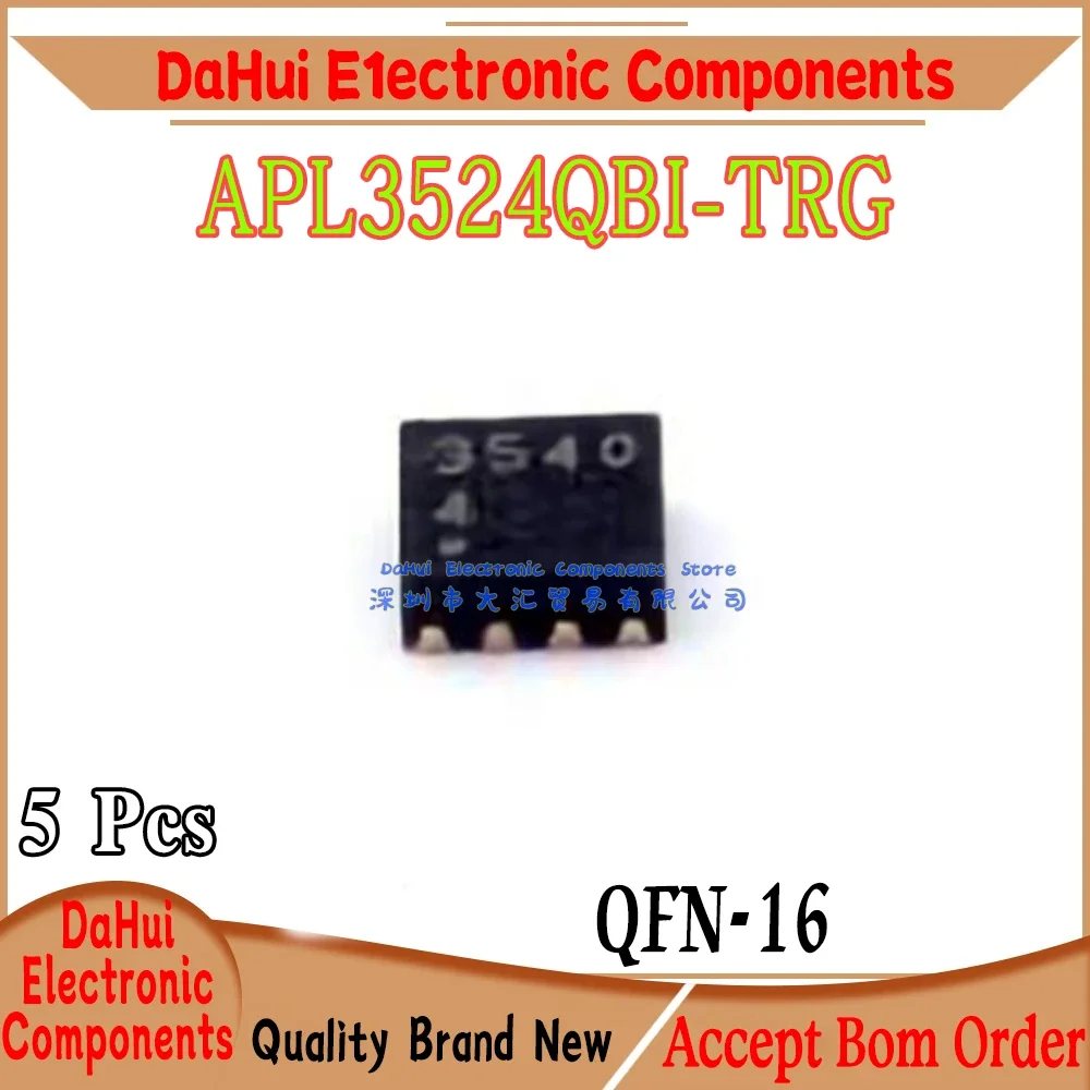 (5piece) 100% New APL3524QBI-TRG APL3524QBI APL3524 QFN-16 Chipset