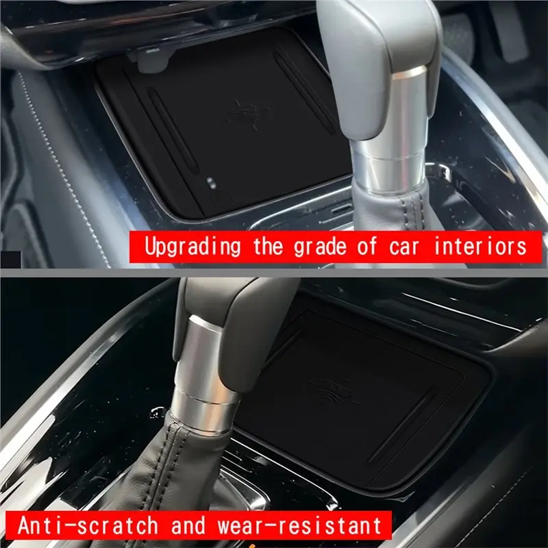 【Top Store!!】 For Honda Vezel H-RV HRV 2025-2026 Car Wireless Charging Panel Pad Silicone Protective Cover Interior Accessory RH