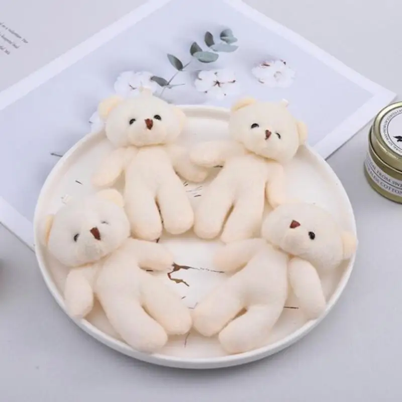 ~New Sale 10/12/18/20Pcs Birthday Wedding Party Favors Supplies DIY Accessory Mini Cute Cartoon Plush Bear Girl Gift Doll Toys