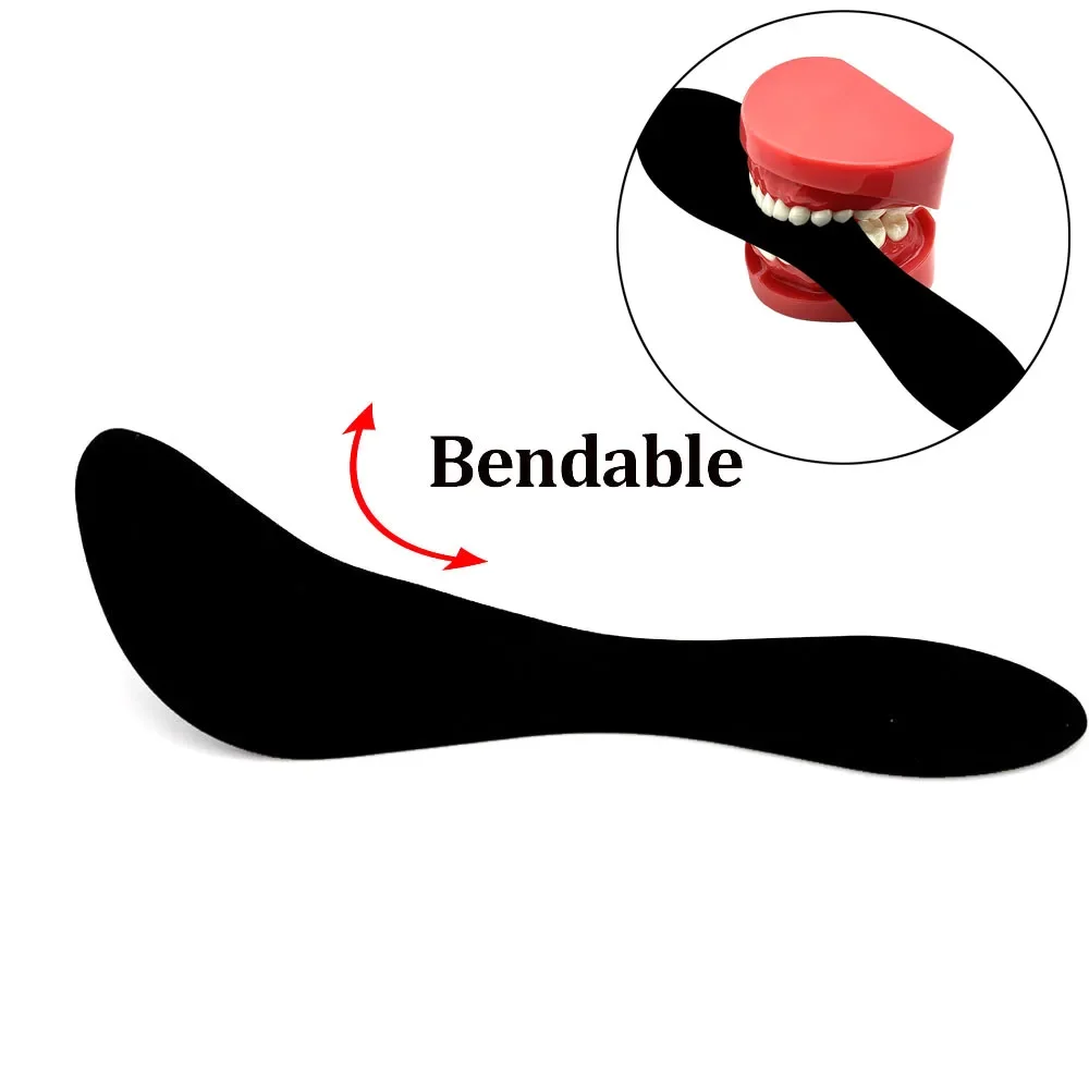 

Dental Photography Black Contrast Plate Reusable Autoclavable Oral Tool for Teeth Cheek Palate Clinic Shoot