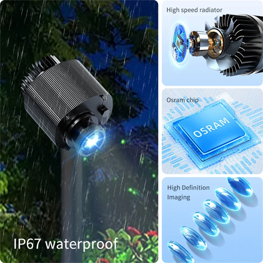 150W IP67 Outdoor Light Emitting Diode Advertising Five-wire Chess Projector Light Aluminum Alloy Waterproof Floor Light