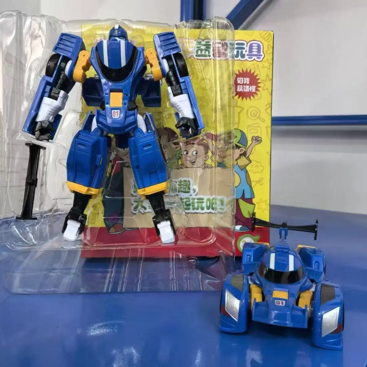 2026 New Galaxy Detectives Tobot Transformation Car to Robot Toy Korea Cartoon Brothers Anime Tobot Deformation Car Train Toys view 4