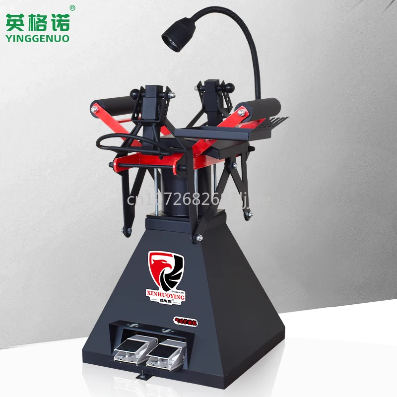 Auto Protection Tire Pneumatic Tyre Spreader Tire Support Device Tire Repair Machine Tyre Changer with Work Light