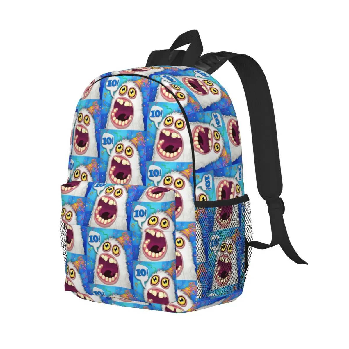 

My Singing Best Monsters Backpack Student Boys Girls BookBag Children School Bag Computer Shoulder Bags for Men Women