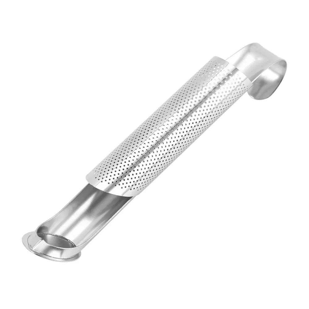 Stainless Steel Tea Diffuser Easy to Clean with Hanging Hook Handle Tea Infuser Portable Durable Loose Leaf Tea Steeper