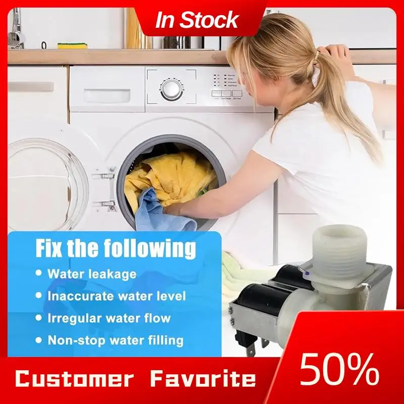 Top Sale FPS180G45 Washer Water Inlet Valve Assembly For Sharp Washing Machine Replaces EAP12590899 4982090 AC220V
