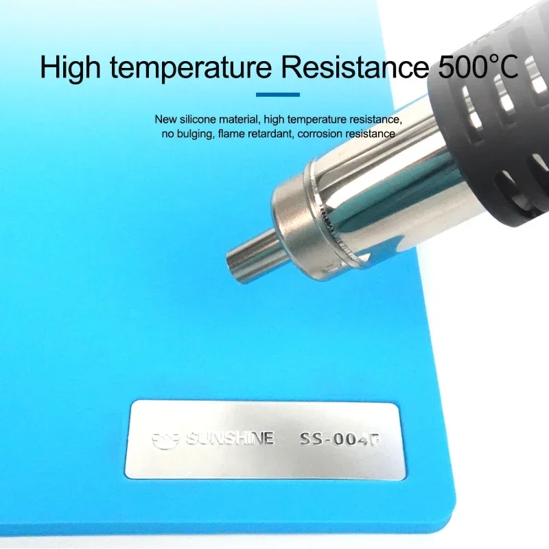 RELIFE SS-004F Silicone High Temperature Heat Insulation Pad IC Repair Insulation Table Anti-static Anti-skid Welding Repair Pad