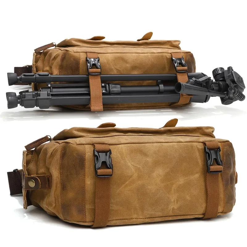 

New style DSLR camera bag, single-shoulder crossbody bag, portable outdoor canvas micro single-lens reflex camera bag