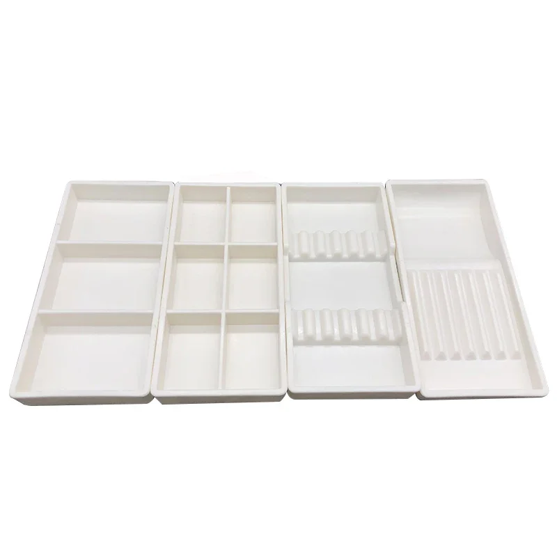 TOMENTY Autoklawowalne tace do szafek Plastikowy organizer do szuflad Rozmiar 9,5 cm * 19,5 cm * 2 cm Dla lekarza dentystycznego Taca chirurgiczna