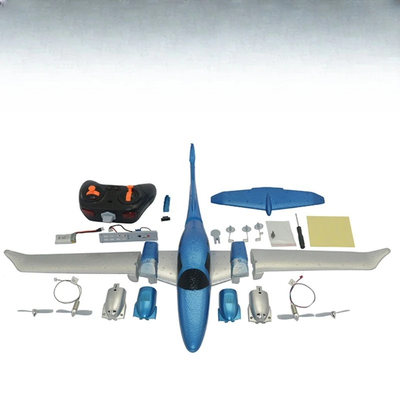 

DIY Assembly Glider GD-006 Fixed Wing Remote Control Aircraft, Full Set of Aircraft Accessories Form Children's Toys