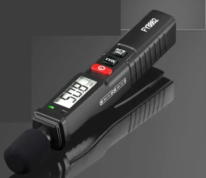 

LCD Display Audio Noise Meter Environmental Nois Measurement Sound Level Analyzer Indicator 8862