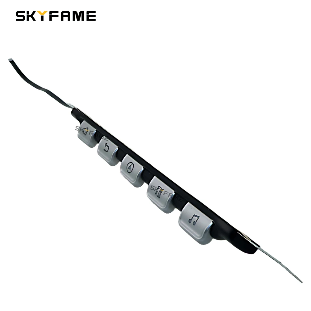 SKYFAME Expansion Button Knob Panel Key Kit For Car 9/10 Inch Dual Knobs Android Host