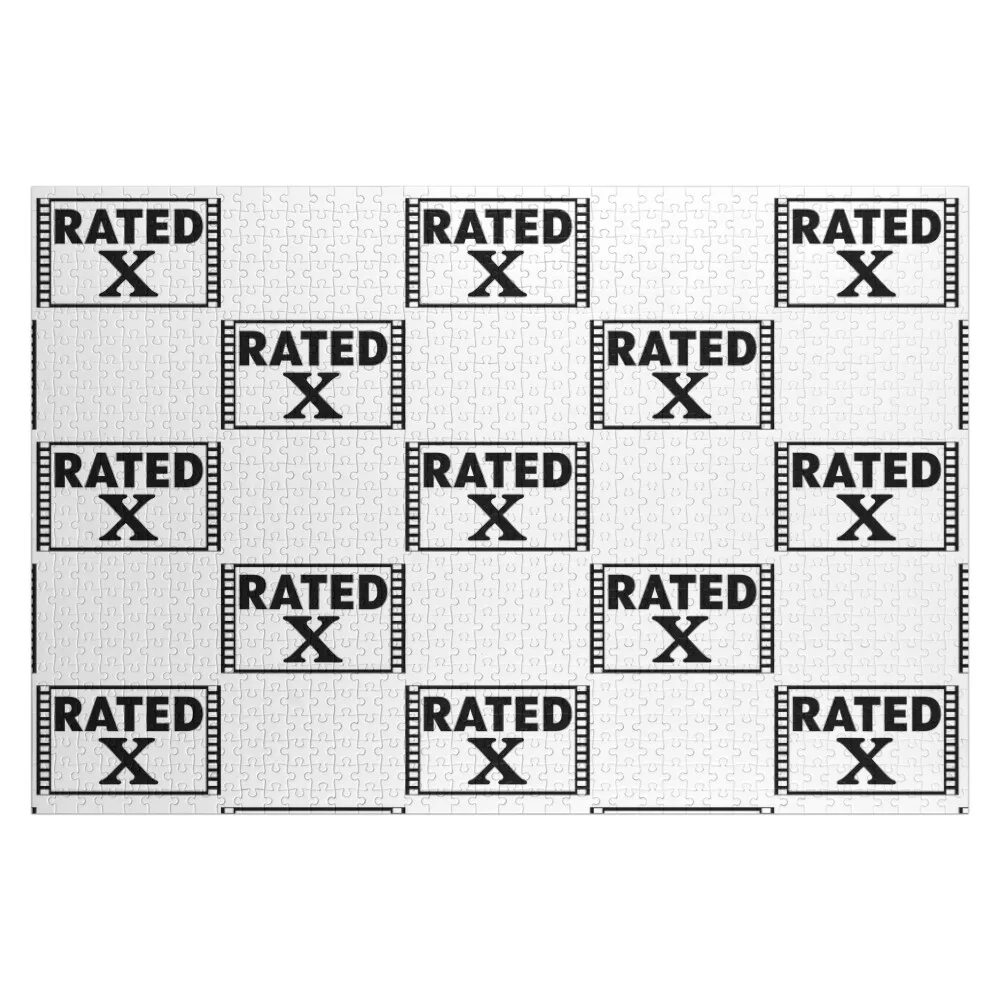 

Rated X Jigsaw Puzzle Custom Name Child Toy Custom Wooden Gift Customized Kids Gift Diorama Accessories Puzzle