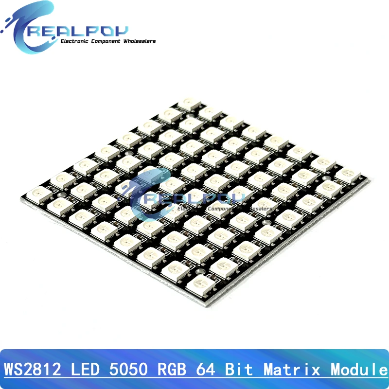 WS2812 LED 5050 RGB 8x8 64 Bit LED Matrix Module For Arduino