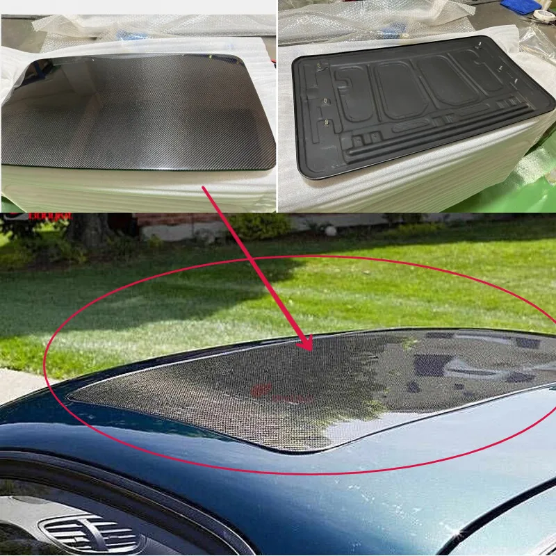 

Для Mazda RX7 FC3S панель солнцезащитного крыши из углеродного волокна задняя жесткая крышка люка на крыше