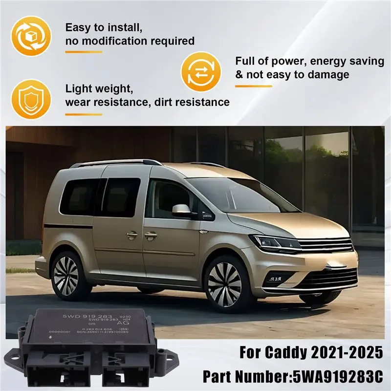 A99F-PDC Parking Sensor Control Unit 5WA919283C For VW Caddy Seat Cupra Skoda Octavia For VW Series