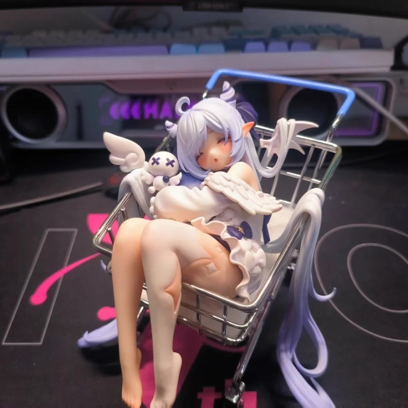 

Eusun Sleep Demon Nonos 1/6 Scale Figure In Stock Cute Sleeping Pose Action Figure With Detailed Pajama & Pillow Accessories